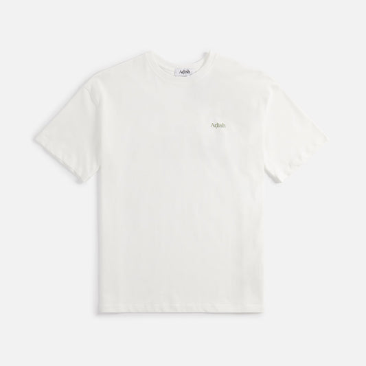 Adish Beidat Classic Logo Tee - White